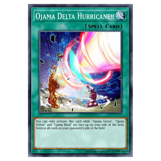 Yu-Gi-Oh! - Speed Duel GX - Duel Academy Box - Ojama Delta Hurricane!! (Common) SGX1-ENC13