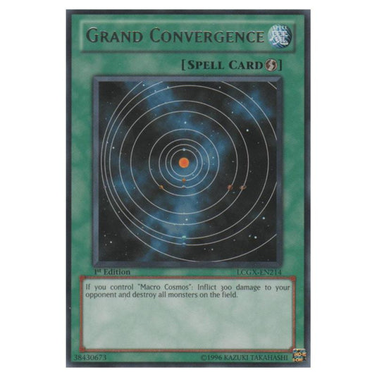 Yu-Gi-Oh! - Legendary Collection 2 - The Duel Academy Years Mega Pack - Grand Convergence (Rare) LCGX-EN214