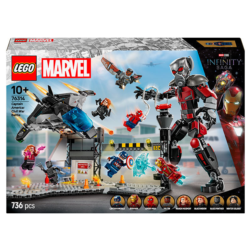 Lego Super Heroes Marvel Captain America Civil War Action Battle