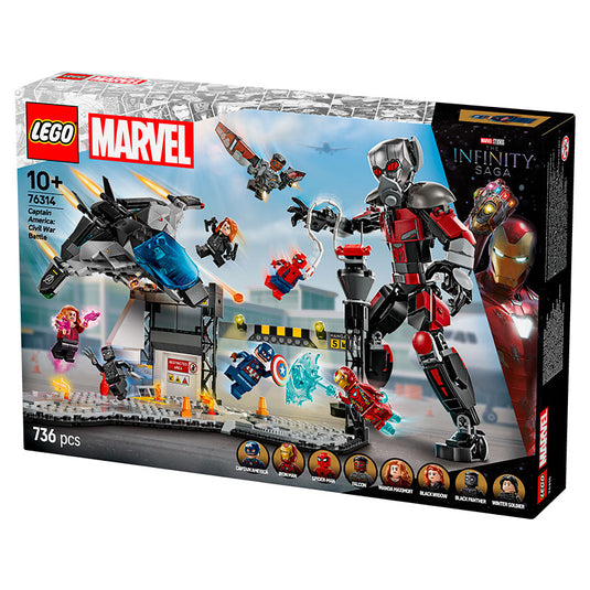 Lego - Super Heroes Marvel - Captain America: Civil War Action Battle #76314