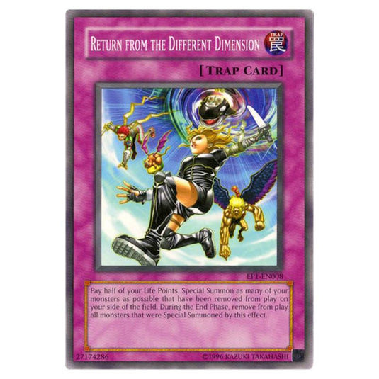 Yu-Gi-Oh! - Exclusive Pack - Return from the Different Dimension (Common) EP1-EN008
