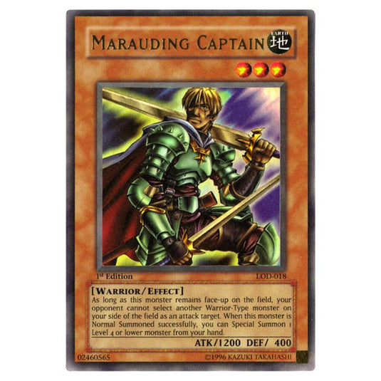 Yu-Gi-Oh! - Legacy of Darkness - Marauding Captain (Ultra Rare) LOD-018