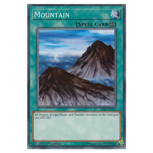 Yu-Gi-Oh! - Speed Duel Starter Decks - Duelists of Tomorrow - Mountain (Common) SS02-ENA14