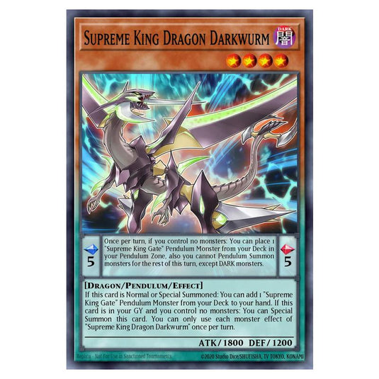 Yu-Gi-Oh! - OTS Tournament Pack 23 - Supreme King Dragon Darkwurm (Common) OP23-EN018