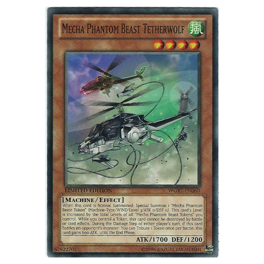 Yu-Gi-Oh! - War of the Giants Reinforcements - Mecha Phantom Beast Tetherwolf (Common) WGRT-EN060