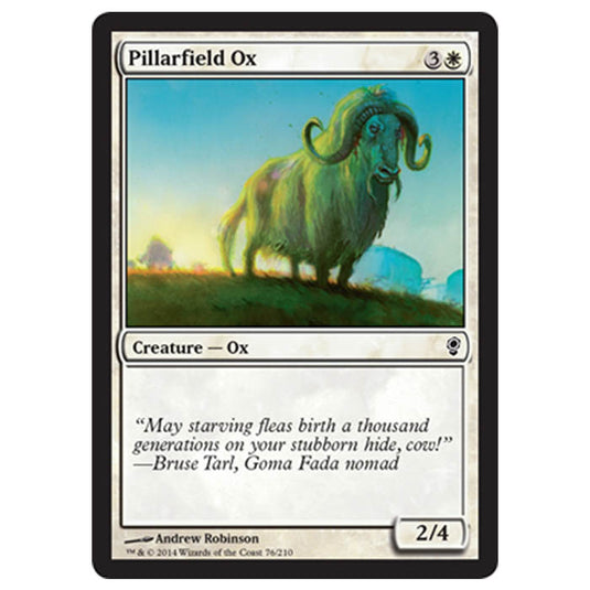 Magic the Gathering - Conspiracy - Pillarfield Ox - 76/210