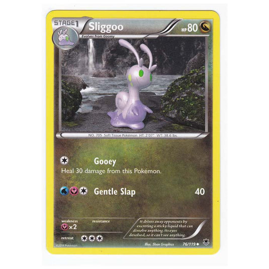 Pokemon - XY Phantom Forces - Sliggoo - 76/119