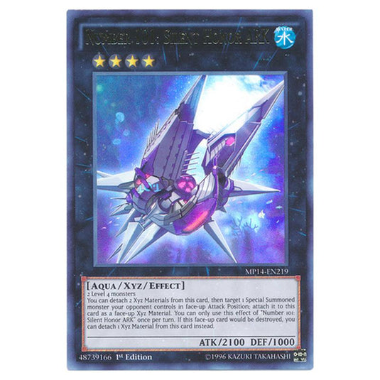 Yu-Gi-Oh! - 2014 Mega-Tin Mega Pack - Number 101: Silent Honor ARK (Ultra Rare) MP14-EN219
