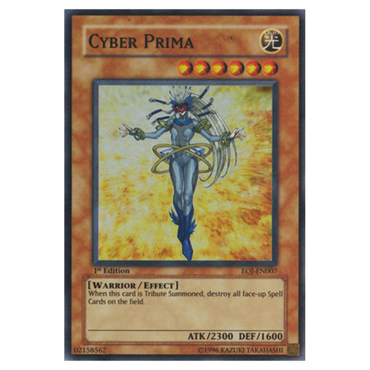 Yu-Gi-Oh! - Enemy of Justice - Cyber Prima (Super Rare) EOJ-EN007