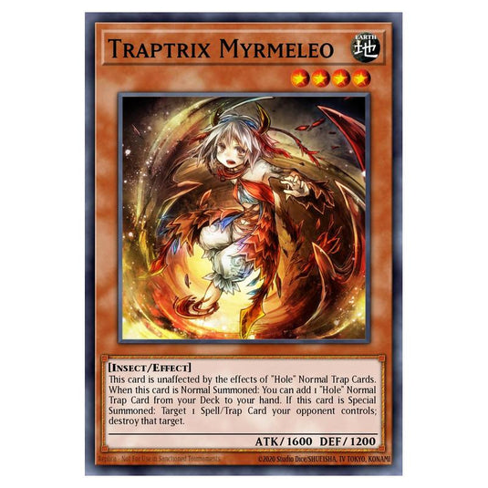 Yu-Gi-Oh! - Structure Deck - Beware of Traptrix - Traptrix Myrmeleo (Common) SDBT-EN004