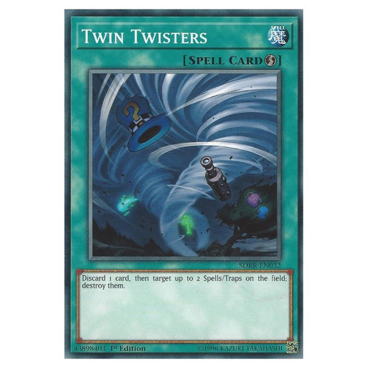 Yu-Gi-Oh! - Structure Deck - Rokket Revolt - Twin Twisters (Common) SDRR-EN032
