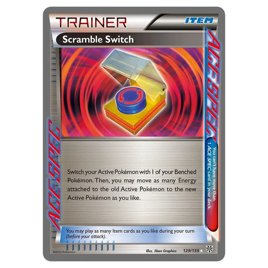 Pokemon - Plasma Storm - Scramble Switch - 129/135