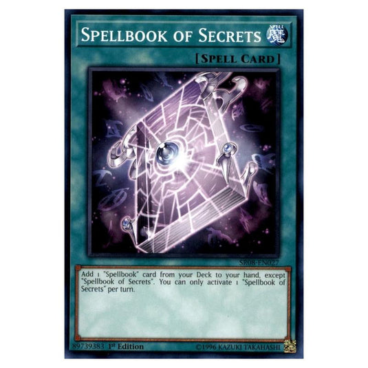 Yu-Gi-Oh! - Structure Deck - Order of the Spellcasters - Spellbook of Secrets (Common) SR08-EN027