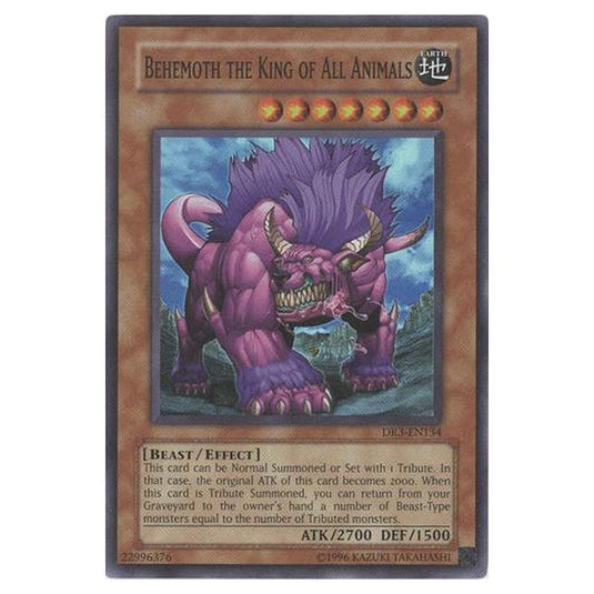 Yu-Gi-Oh! - Dark Revelation Volume 3 - Behemoth the King of All Animals (Super Rare) DR3-EN134