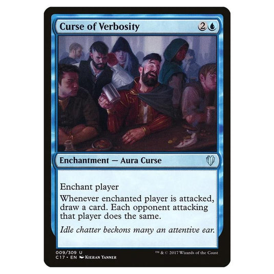 Magic The Gathering - Commander 2017 - Curse of Verbosity - 009/309