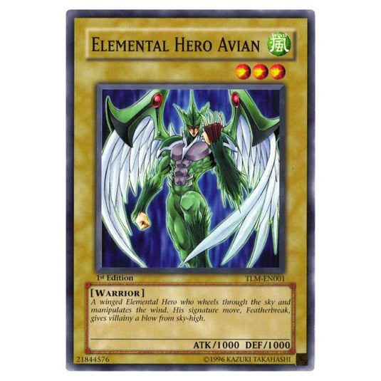 Yu-Gi-Oh! - The Lost Millennium - Elemental HERO Avian (Common) TLM-EN001