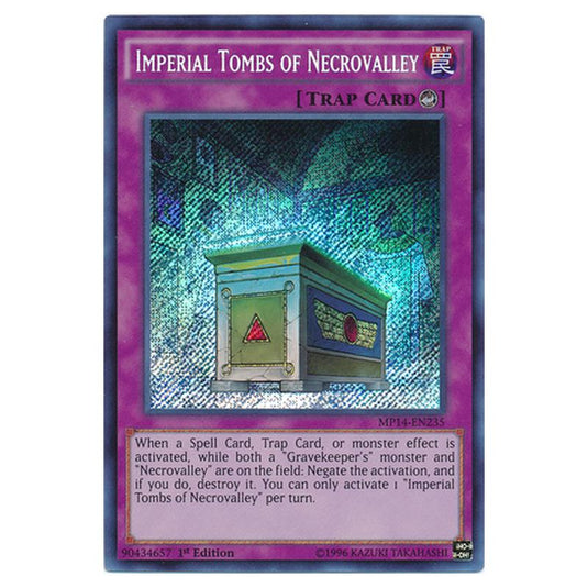 Yu-Gi-Oh! - 2014 Mega-Tin Mega Pack - Imperial Tombs of Necrovalley (Secret Rare) MP14-EN235