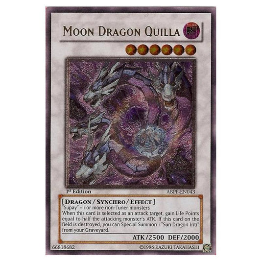 Yu-Gi-Oh! - Absolute Powerforce - Moon Dragon Quilla (Ultimate Rare) ABPF-EN043