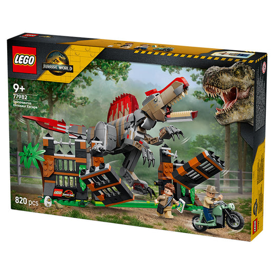 Lego - Jurassic World -Spinosaurus Dinosaur Escape #77982