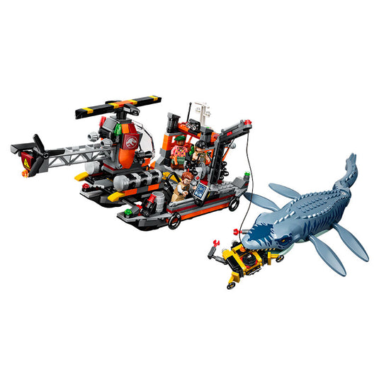 Lego - Jurassic World - Mosasaurus Dinosaur Boat Attack #77983