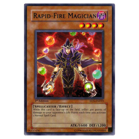 Yu-Gi-Oh! - Elemental Energy - Rapid-Fire Magician (Rare) EEN-EN019