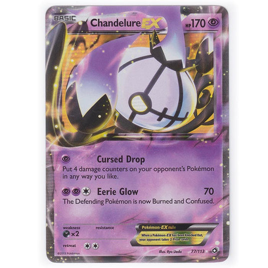 Pokemon - Black & White - Legendary Treasures - Chandelure-EX - 77/113