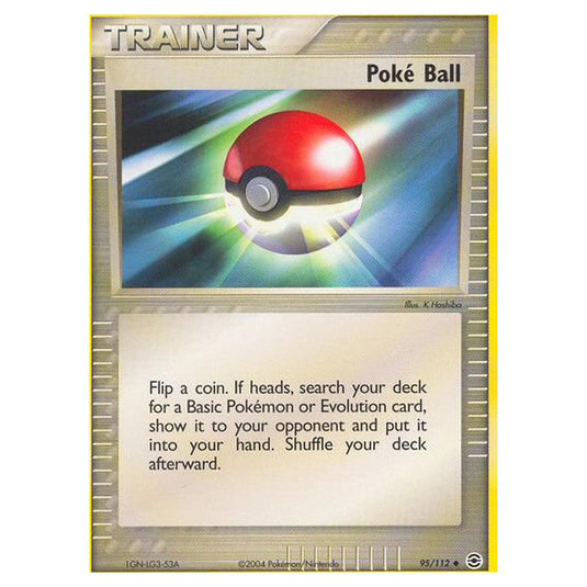 Pokemon - EX Series - FireRed & LeafGreen - Poké Ball - 95/112