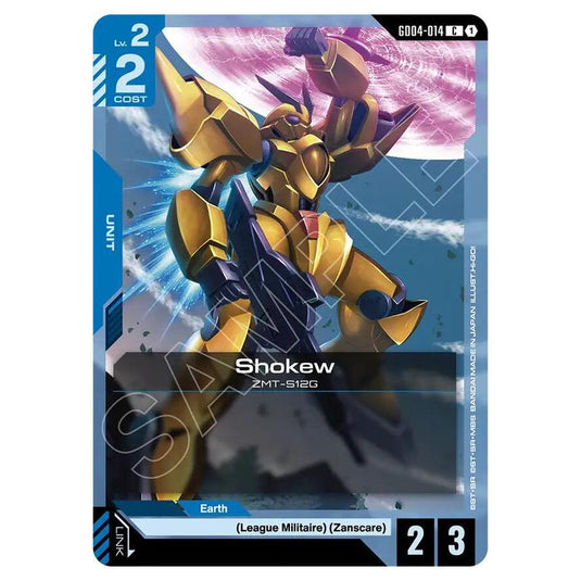 Gundam Card Game - GD-04: Phantom Aria - Shokew (C) - GD04-014