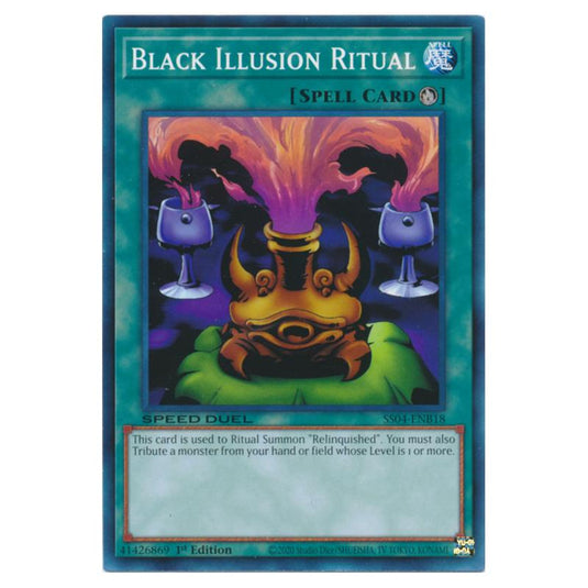 Yu-Gi-Oh! - Speed Duel Starter Decks - Match of the Millennium - Black Illusion Ritual (Common) SS04-ENB18