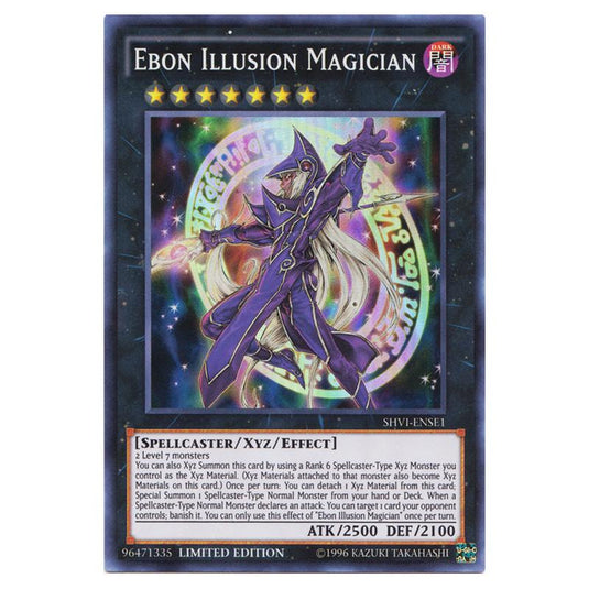 Yu-Gi-Oh! - Shining Victories - Special Edition - Ebon Illusion Magician (Super Rare) SHVI-ENSE1