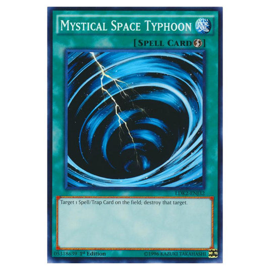 Yu-Gi-Oh! - Legendary Decks II - Mystical Space Typhoon (Common) LDK2-ENJ32