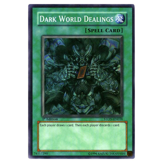 Yu-Gi-Oh! - Strike of Neos - Dark World Dealings (Super Rare) STON-EN038
