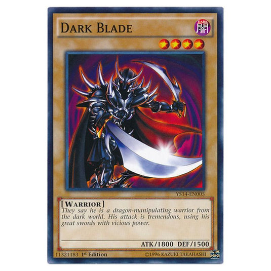 Yu-Gi-Oh! - Super Starter - Space-Time Showdown - Dark Blade (Common) YS14-EN005