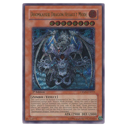 Yu-Gi-Oh! - Crimson Crisis - Doomkaiser Dragon/Assault Mode (Ultimate Rare) CRMS-EN019