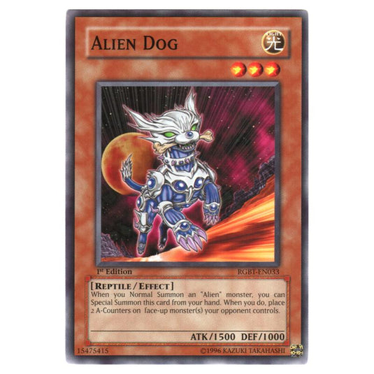 Yu-Gi-Oh! - Raging Battle - Alien Dog (Common) RGBT-EN033