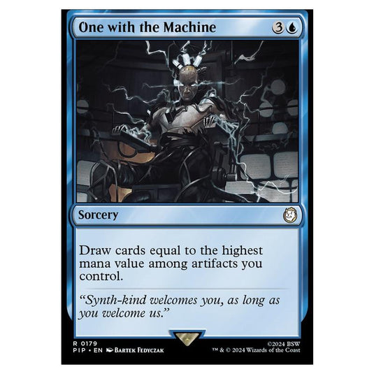 Magic The Gathering - Universes Beyond - Fallout - One with the Machine - 0179