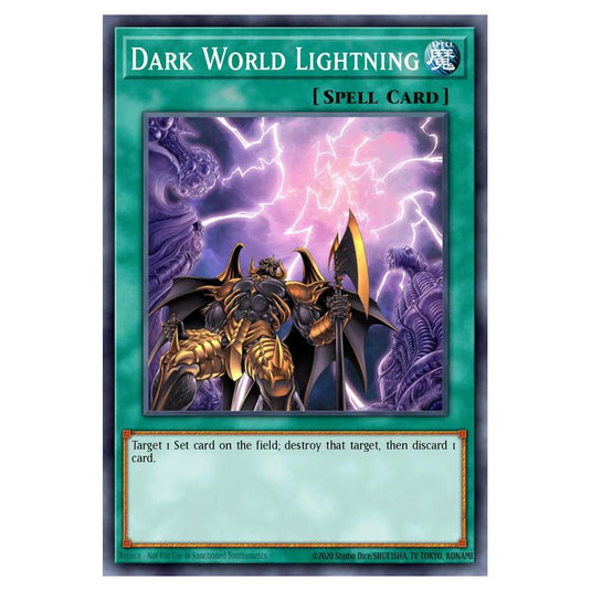 Yu-Gi-Oh! - Structure Deck - Dark World - Dark World Lightning (Common) SR13-EN030