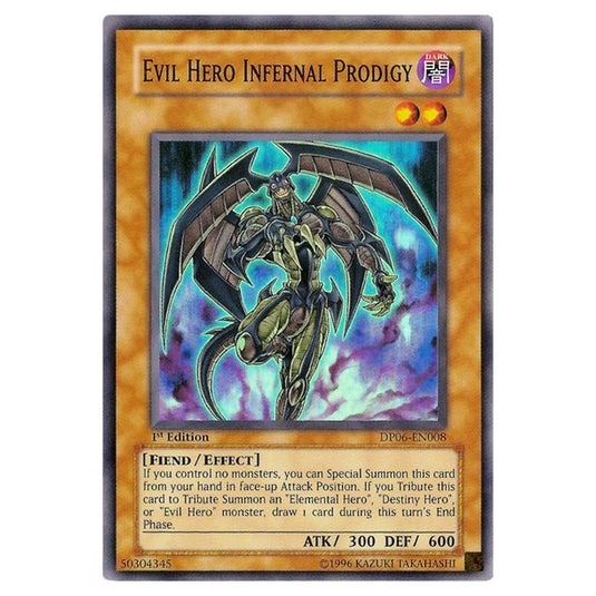 Yu-Gi-Oh! - Duelist Pack - Jaden Yuki 3 - Evil HERO Infernal Prodigy (Super Rare) DP06-EN008