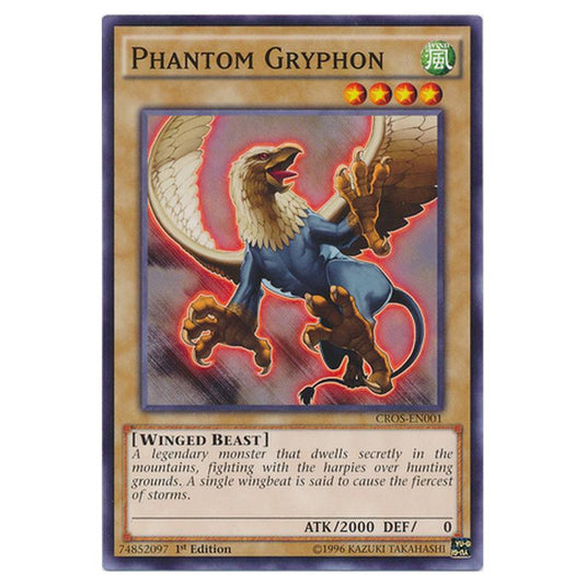 Yu-Gi-Oh! - Crossed Souls - Phantom Gryphon (Short Print) CROS-EN001