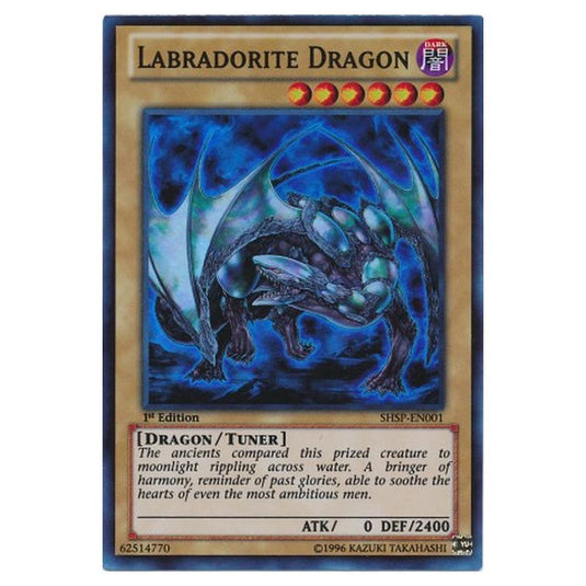 Yu-Gi-Oh! - Shadow Specters - Labradorite Dragon (Super Rare) SHSP-EN001