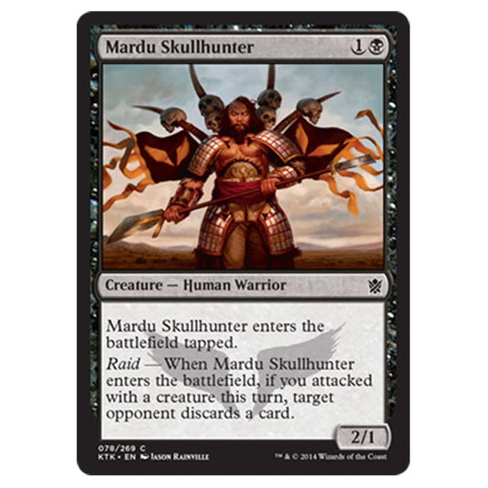 Magic the Gathering - Khans Of Tarkir - Mardu Skullhunter (Foil) - 78/269