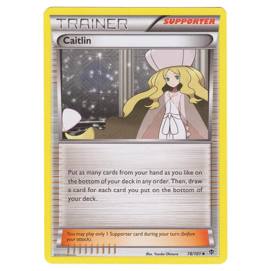 Pokemon - Black & White - Plasma Blast - Caitlin - 78/101