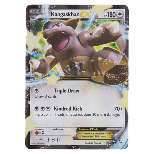 Pokemon - XY - Flashfire - Kangaskhan-EX - 78/106