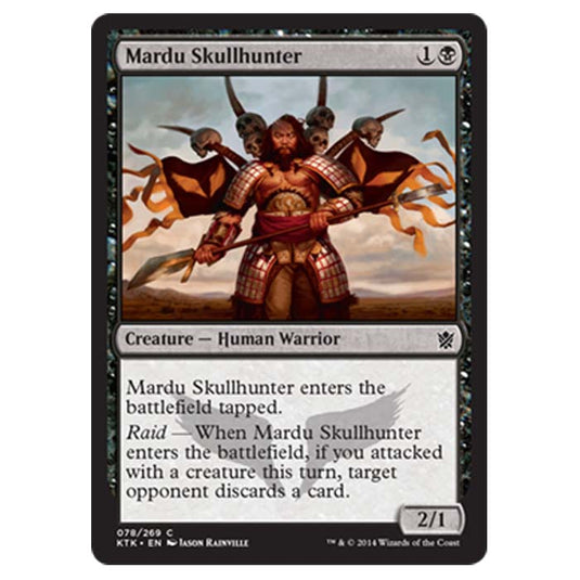 Magic the Gathering - Khans Of Tarkir - Mardu Skullhunter - 78/269