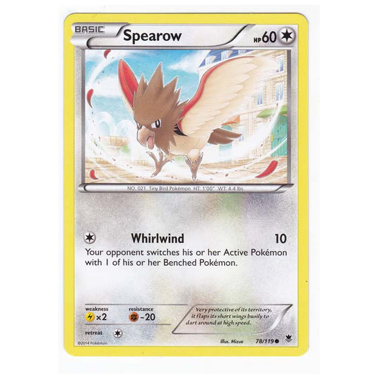 Pokemon - XY Phantom Forces - Spearow - 78/119