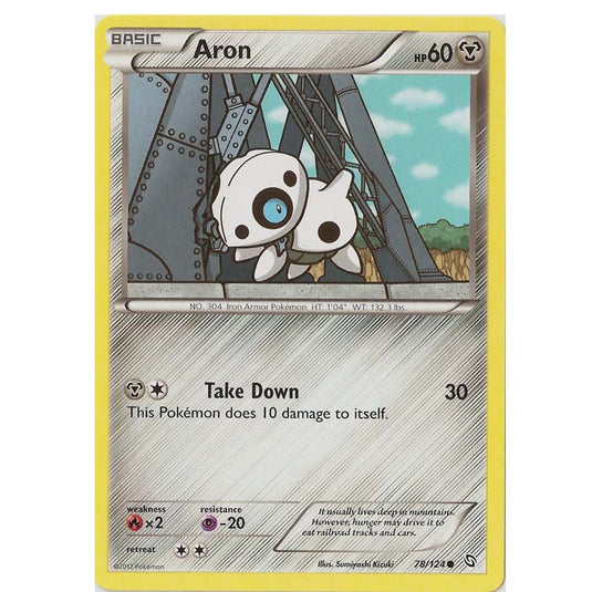 Pokemon - Black & White - Dragons Exalted - Aron - 78/124