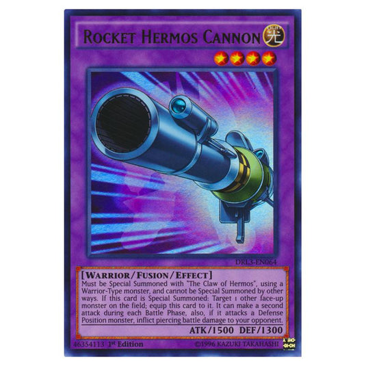 Yu-Gi-Oh! - Dragons of Legend - Unleashed - Rocket Hermos Cannon (Ultra Rare) DRL3-EN064