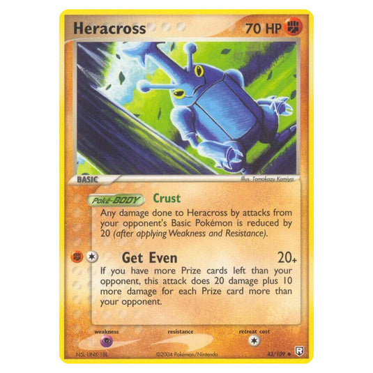 Pokemon - EX Team Rocket Returns - Heracross - 043/109