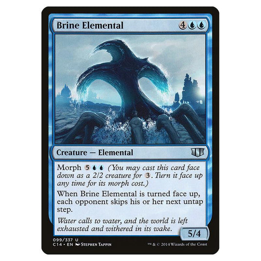 Magic The Gathering - Commander 2014 - Brine Elemental - 99