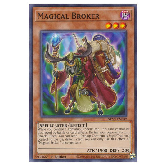 Yu-Gi-Oh! - 2-Player Starter Set - Magical Broker (Common) STAX-EN039